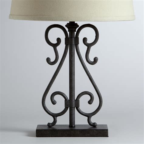 Well Priced Iron Scroll Lamp Base Lamp Table Lamp Floor Lamp Lighting