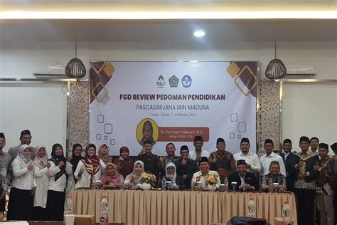 Fgd Review Borang Akreditasi Pascasarjana Iain Madura Menuju Program