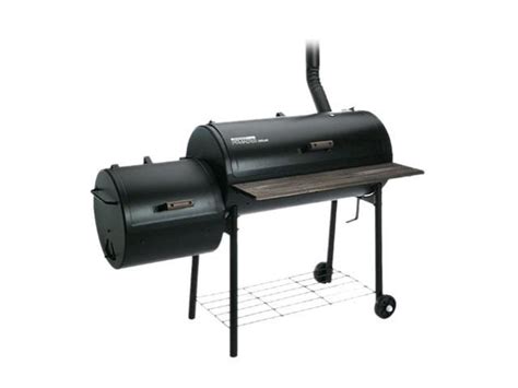 Brinkmann Smoke`n Pit Pitmaster Deluxe Charcoalwood Smoker And Grill 805