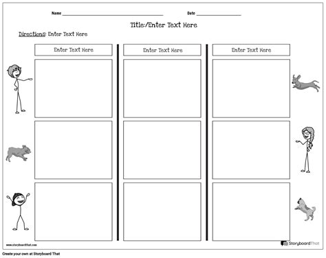 T Graf na Šírku BW 2 Storyboard par sk examples