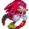 Knuckles Pixel Art GIF