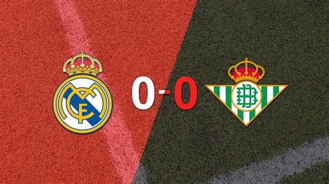 Cero A Cero Terminó El Partido Entre Real Madrid Y Betis Dsports Fútbol