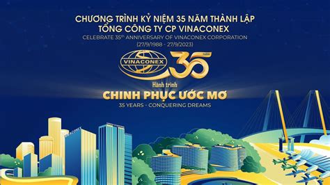 Trực tiếp Lễ kỷ niệm 35 năm thành lập Tổng công ty CP Vinaconex 27 9