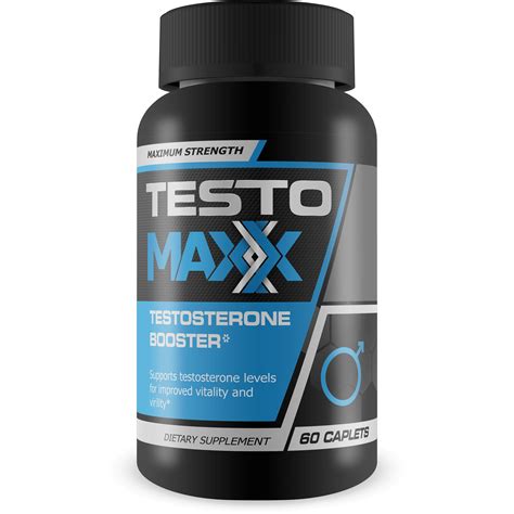 Testo Maxx All Natural Testosterone Booster Burn Fat Build Lean