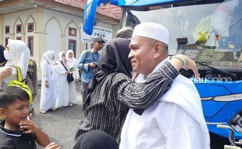 Alhamdulillah Jemaah Haji Kloter Batam Tiba Di Kota Bertuah