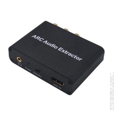 Adaptateur Hdmi Arc Arc Extracteur Audio Avec Numerique Opt En France