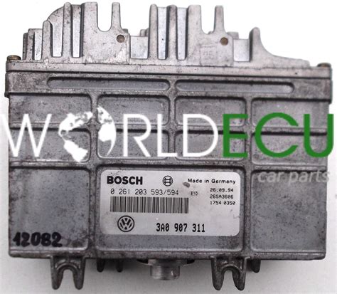 Ecu Engine Controller Vw Volkswagen Golf Iii Passat Bosch