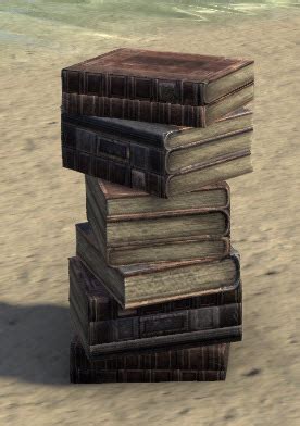 Elder Scrolls Online Book Stack, Tall - ESO Fashion