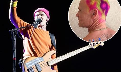 Red Hot Chili Peppers Bassist Flea Goes Psychedelic As He Rocks A Bizarre New Hairstyle For