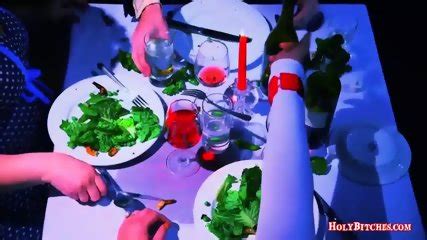 April Flores And Mimosa Strapon Fuck Guy