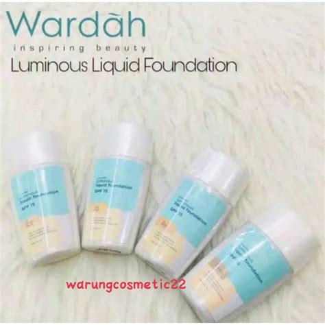 Jual Wardah Everyday Luminous Liquid Foundation Ml Shopee Indonesia