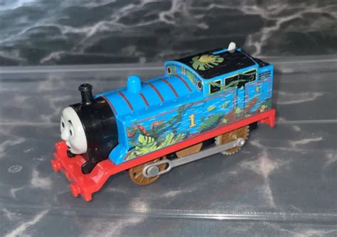 THOMAS & FRIENDS MATTEL Trackmaster 2013 motorised JUNGLE CRASH THOMAS ...