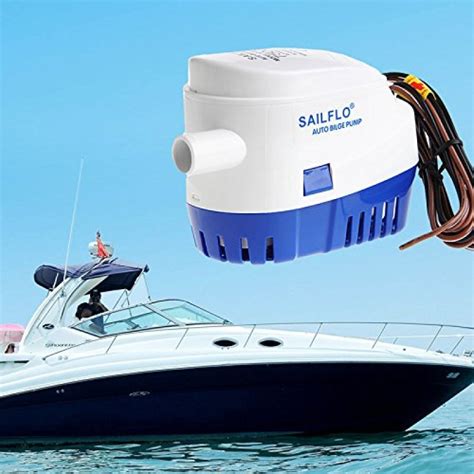 SAILFLO Automatic Bilge Submersible Pumps 12V DC All In One Marine