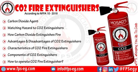 Carbon Dioxide Fire Extinguishers CO2 According To NFPA 10 Fire