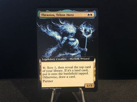 Thrasios Triton Hero V2 Alter Mtg Bt Style Proxy Card Etsy