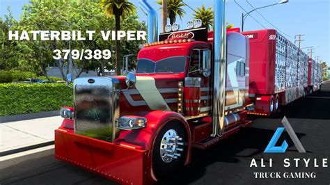 Peterbilt Haterbilt Viper 379389 American Truck Simulator Cummins N14