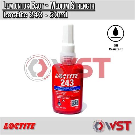 Jual Lem Loctite 243 Threadlocker Di Lapak Wijaya Santoso Teknik