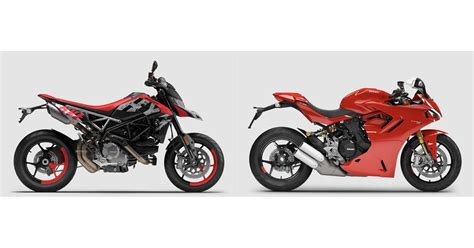 Motorrad Vergleich Ducati Hypermotard Rve Vs Ducati