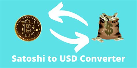 Satoshi To Usd Converter