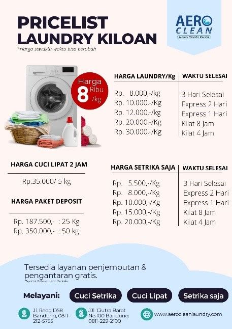 Aero Clean Laundry Bandung Aero Clean Laundry