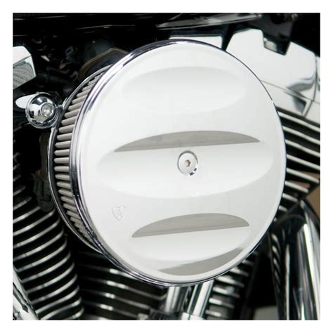 Arlen Ness Stage 2 Scalloped Billet Sucker Air Filter Kit In Chrome For