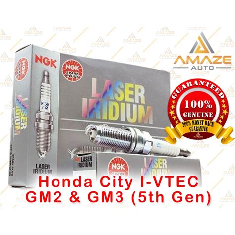 NGK Laser Iridium Spark Plug For Honda City I VTEC TMO GM2 GM3 5th