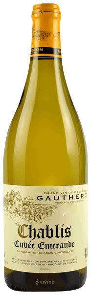 Alain Gautheron Cuv E Meraude Chablis Vivino