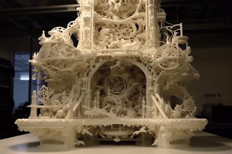 Premium Ai Image Timelapse Sequence Of A 3d Printer Creating