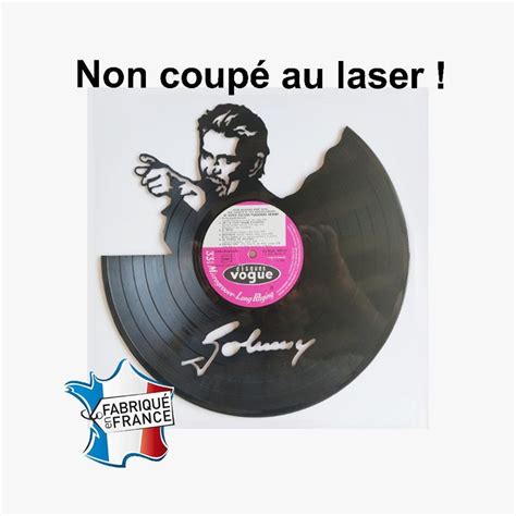 Horloge Murale Déco Ou Miroir Vintage Disque Vinyle Découpé 33t 100