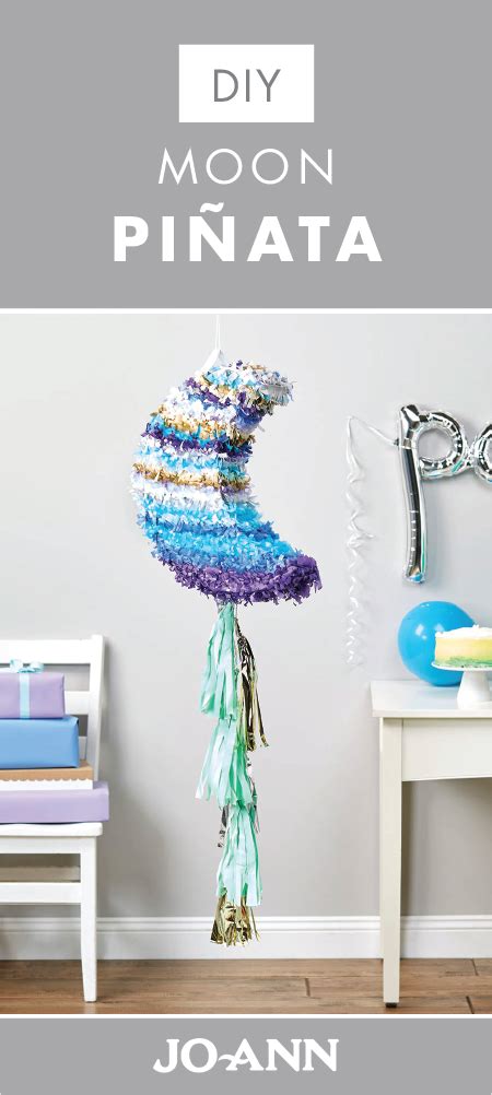 Your Kids Will Be Over The Moon When They See This Diy Moon Piñata At