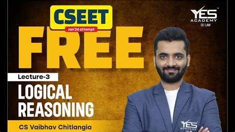 Free Cseet Logical Reasoning Jan Lec Free Cseet Live Batch