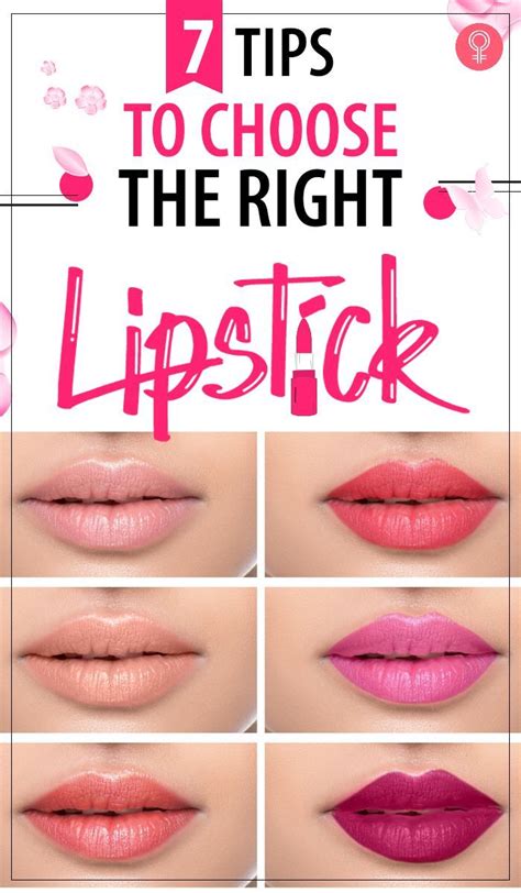 7 Tips For Choosing The Right Lipstick For You Artofit