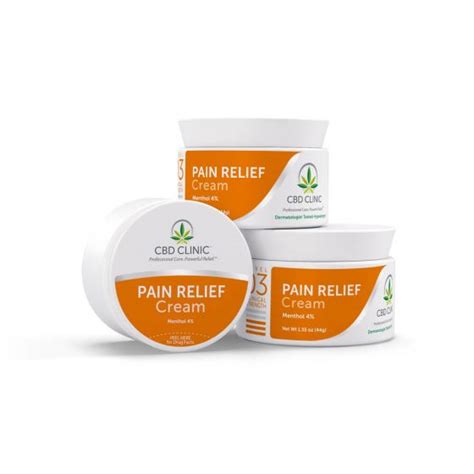 CBD Clinic Pain Relief Ointment Levels 4 5 Anoka Massage And Pain Therapy