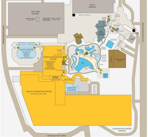 Mandalay Bay Convention Center Map