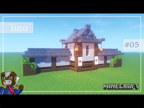 Minecraft Tuto Construire un Village Japonais de A à Z 05 La