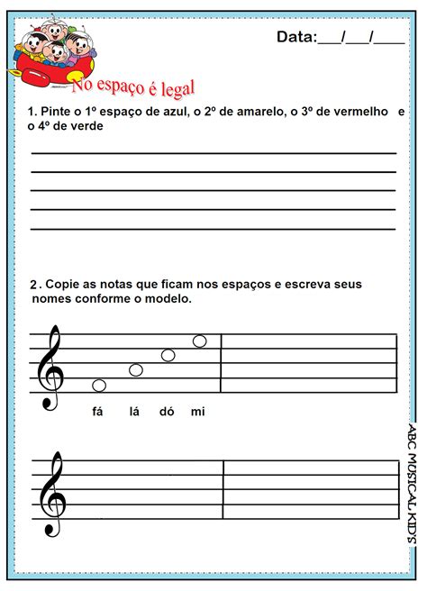 Abc Musical Kid S Atividades De Musicaliza O Infantil