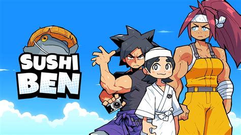 interactive anime style adventure game sushi ben launches  pc