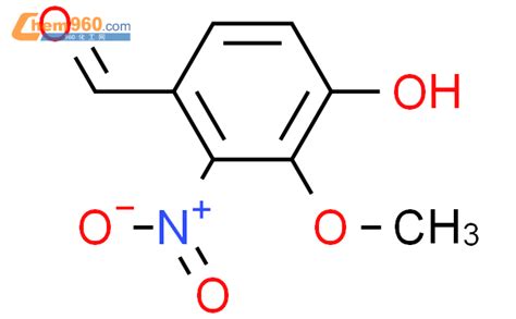 2450 26 24 羟基 3 甲氧基 2 硝基苯甲醛化学式、结构式、分子式、mol 960化工网