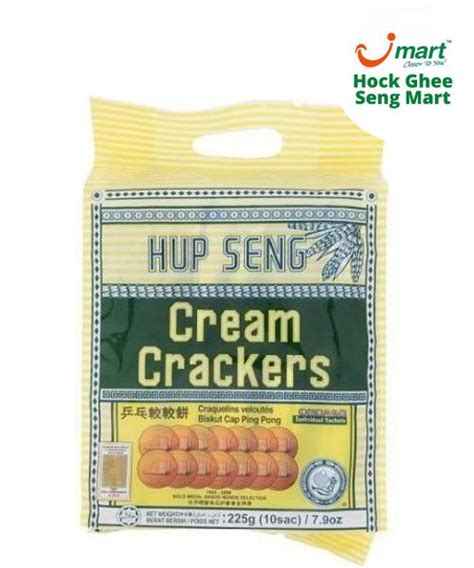 Hup Seng Cream Crackers 10 Sachets 225g Lazada Singapore