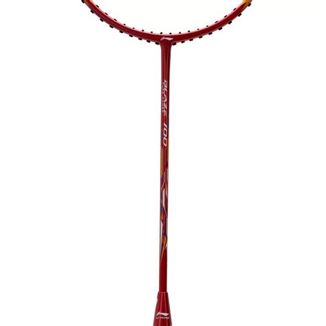 Jual LI NING Li Ning Badminton Racket Blaze 100 84 Grams Red White