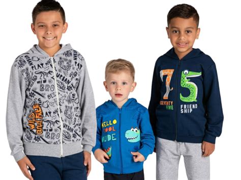 Kit Jaquetas Infantil Juvenil Menino Inverno Premium Ziper E