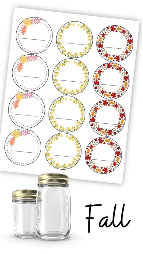 Free Printable Labels For Jars