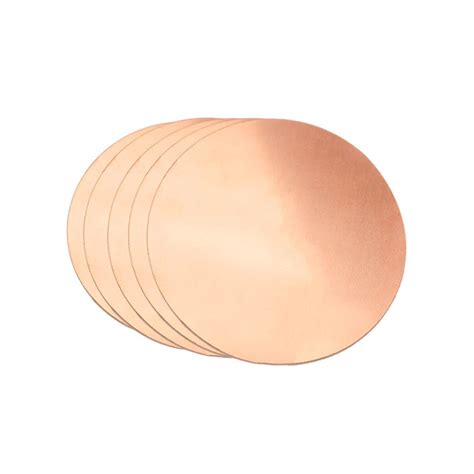 Amazon Tynulox Pcs Pure Copper Round Plate Gauge