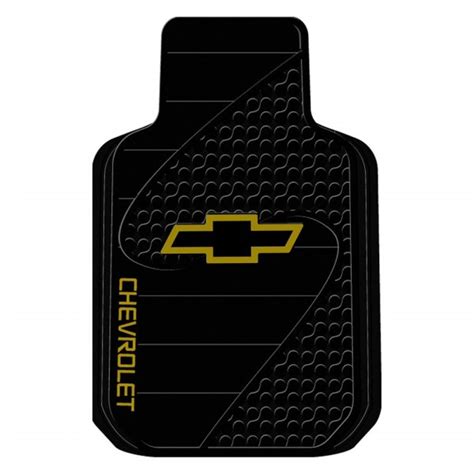 Plasticolor® 001381R01 - Chevy with Logo Floor Mats