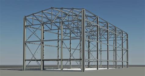 Revit M Mo Revit Structure Charpente M Tallique Ferme