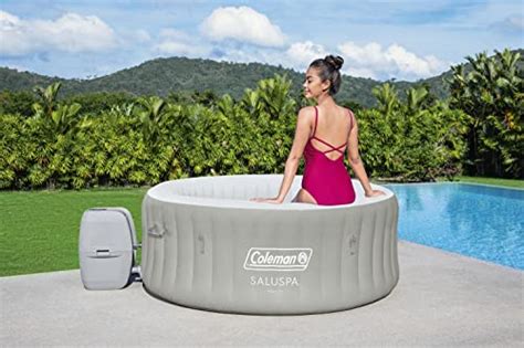 Coleman E Saluspa Jacuzzi Y Spa Inflable Unidad Colo