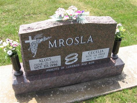 Cecelia Thomalla Mrosla Memorial Find A Grave