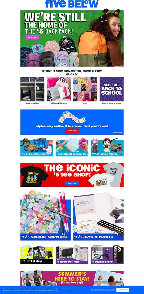 Five Below Ad Circular - 08/11 - 08/17/2022 | Rabato