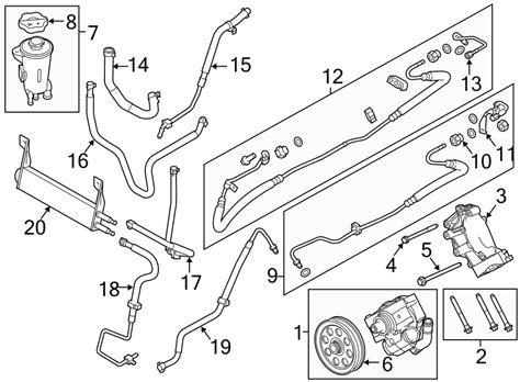 Ford Explorer Sport Trac Power Steering Pressure Hose Bc Z A K