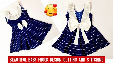 Umbrella Cut Baby Frock Design Cutting And Stitching Year Baby